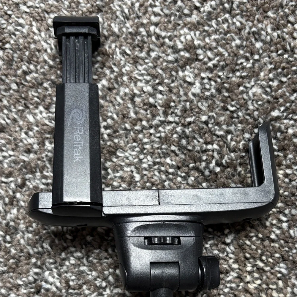 Black and Silver Selfie Stick Monopod for Cameras & Phones